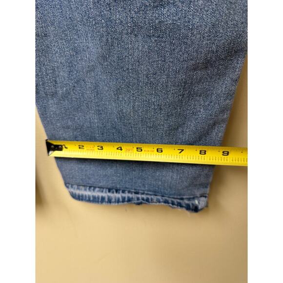 Authentic True Religion Size 42 Ricky Relaxed Straight Light Wash Blue Jean y2k - Picture 15 of 16